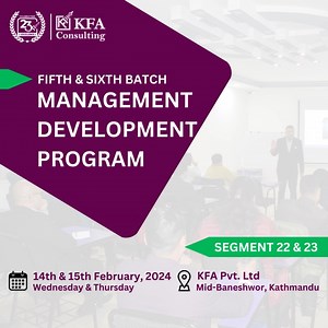 MDP 5th & 6th Batch – Segment 22 & 23 Management Development Program...