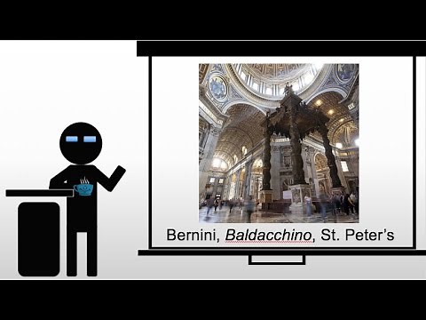 Bernini Baldacchino St Peters Rome