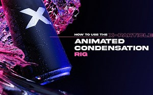 C4D & X-Particles 制作动画冷凝水