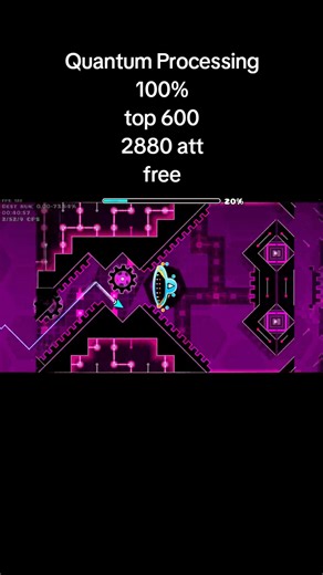 Exploring Quantum Processing in Geometry Dash