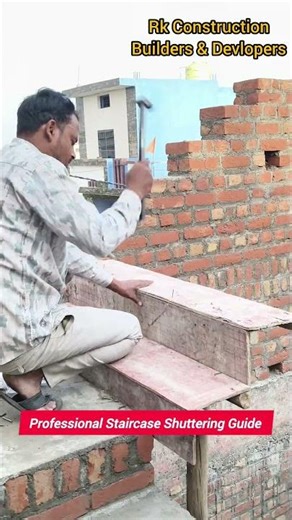 Learn to make shuttering of chain ladder step by step 😲