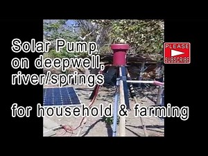 Flexible Solar Powered Pumps | Solar Power Philippines | Flexible Shaft Pump | Direct to Solar