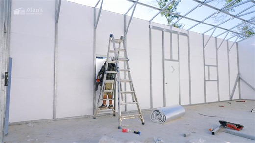 Not your average metal building. This 30x40 Vertical with lap siding adds strength and style. Perfect for storage, workshops, or your next big project. Looking for a metal building? visit https://alansfo.com/4elA1hs | Alan's Factory Outlet