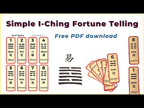 Simple I-Ching fortune-telling method with free PDF download