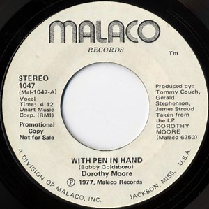 Dorothy Moore - With Pen In Hand