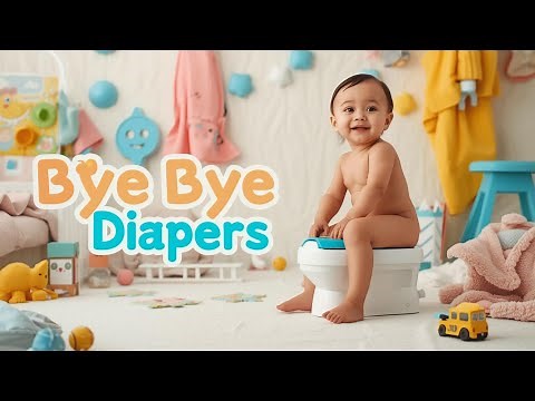 Bye-Bye Diapers: Easy Steps to Toilet Train Your Toddler