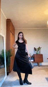 8.6K views · 36 reactions | Silk dreams are made of this.  ✨Big shoutout to @okfitss for sharing this fabulous try on haul! Shop now: bit.ly/4fYvuAA #silksilky #silksilkystyle #NaturalSilkExpert #blackdress #silkgown #silkdress #maxiskirt #outfits #styleblogger #chic #womanstyle #mylooks #valentineday | SilkSilky | Facebook