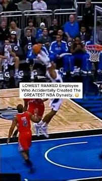 LOWEST RANKED Employee Who Accidentally Created The GREATEST NBA Dynasty. 😳