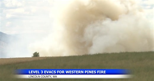 Wildfire continues to threaten Lincoln County homes