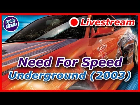 Need for Speed: Underground (2003) – Live Gameplay | Fable Pixels