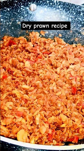 Easy Dry Prawn Curry Recipe | Simple and Flavorful Seafood Curry