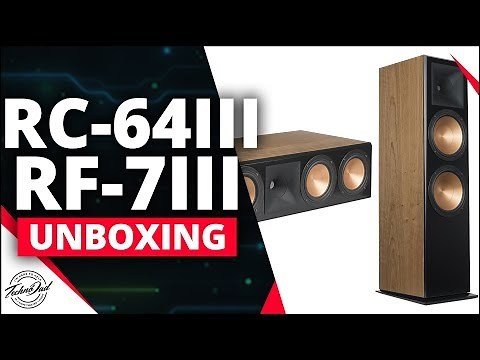 Klipsch RF-7 III and RC-64 III Unboxing & RP-280F Comparison