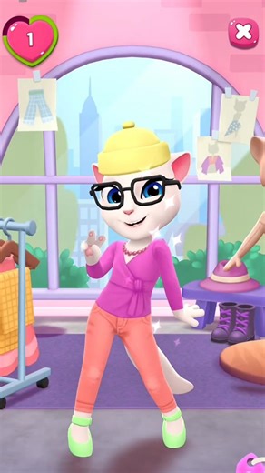 Angela 4 Style Transformation 😍✨ Which Look is BEST? #shorts #asmr #poppy