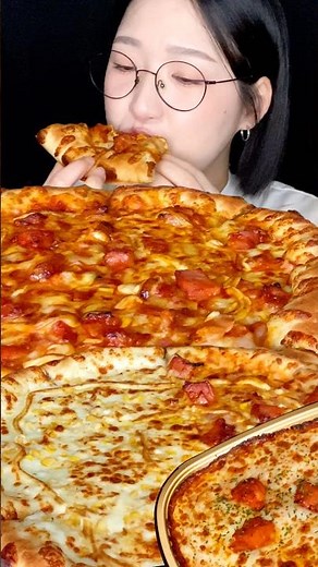 대세는 불닭마요🔥🍕서오릉피자 신메뉴 K-불닭마요피자! Pizza Mukbang asmr