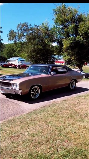 Pontiac Lemans 1970s Muscle car American Legion car show Bellville Ohio