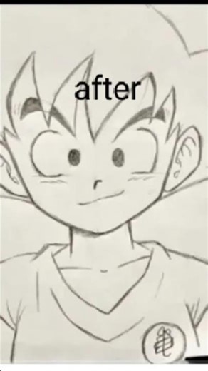 easy to draw goten