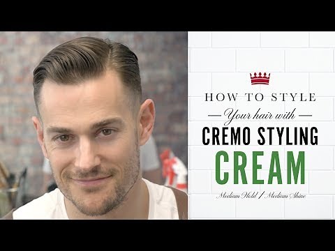 How to Style Your Hair with Cremo Styling Cream