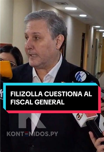 ▶️| FILIZOLLA CUESTIONA AL FISCAL GENERAL 🔹 El senador Rafael Filizzola cuestionó la reacción del fiscal general ante la supuesta amenaza denunciada por una fiscal. Advirtió que la falta de firmeza envía un mensaje alarmante a todo el sistema de justicia 👉 Según señaló, se instala la idea de que fiscales pueden ser presionados o perder sus cargos por enfrentar a sectores de poder. En ese sentido, alertó sobre el riesgo de debilitar la independencia y la seguridad de los operadores judiciales �