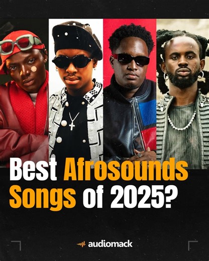 Audiomack Africa on Instagram: "Who has the best Afrosounds of 2025? 🔥🎧 From the records that carried the year to the songs that stayed on repeat, this playlist pulls together the Afrosounds that defined 2025. What you see here is just a selection. Listen to the full playlist, ‘The Best Afrosounds Songs of 2025,’ on Audiomack."