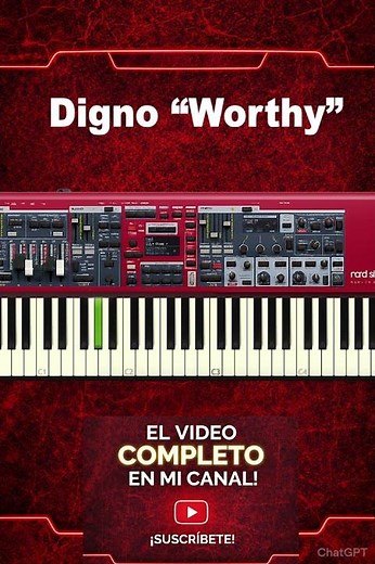 Cómo tocar Digno (Worthy) – Elevation Worship | Tutorial de Piano Fácil Paso a Paso