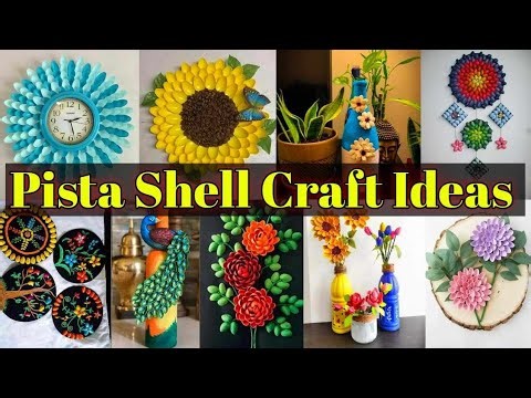 Incredible Low Cost Pista Shell Craft Ideas || DIY Pista Shell Crafts || Best Reuse of Pista Shell