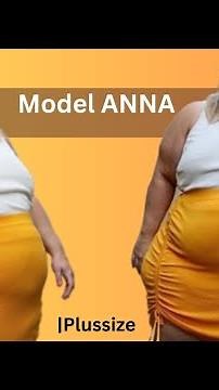 BBW ANNA Plus🧡 Body Positive SSBBW Curvy Figure |Plussize Fashion Models |Anna O'brien Bio |Beauty