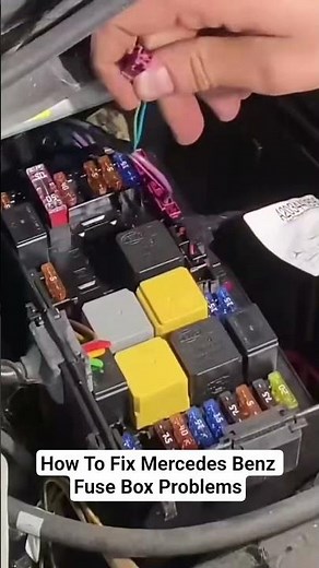 How To Fix Mercedes Benz Fuse Box Problems