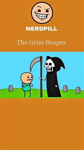 A Humorous Encounter with the Grim Reaper