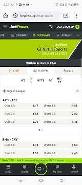 NEW BETPAWA VIRTUAL STRATEGIES FOR OVER 2.5 GAOLZ