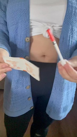 How to give yourself a Lupron shot! #fyp #surrogacy #surrogacyjourney #surrogacytiktok #bellybuddy #shots #lupron #medicationcycle #