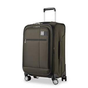 Skyway Luggage Sigma 7.0 20" Softside 8-Wheel Carry-on, Spinner, Adult, Pine Green