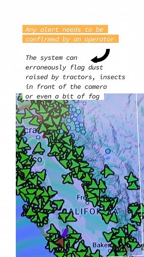12K views · 32 reactions | California: Battling wildfires with AI California experiences thousands of fires every year. Thanks to a new monitoring system that uses artificial intelligence to scan for danger, firefighters are now able to quell the blaze long before it got out of hand. | via Agence France-Presse | GMA News | Facebook