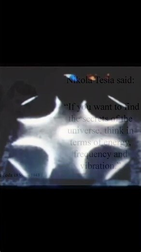 Nikola Tesla Energy Frequency Vibration and Cymatics