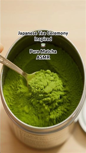 Japanese Tea Ceremony Inspired 🍵 Pure Zen ASMR - MATCHA