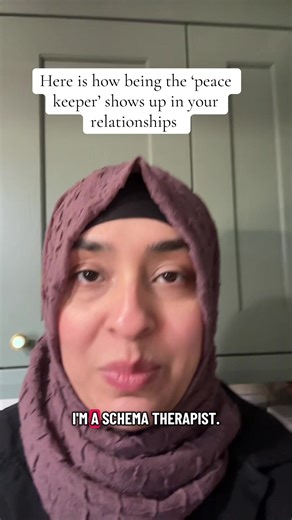 Being the peace keeper often starts as a survival strategy. When conflict felt unsafe or overwhelming then your inner child learnt in order to keep peace, I need to smooth things over. I need to prevent conflict and keep things calm. Doing this often meant staying connected and in some cases even loved. In adult relationships this role can quietly turn into self abandonment and make your inner child even more vulnerable. You’re not too sensitive or weak this is a survival strategy from a previou