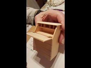 Miniature Secretary Desk/Sewing Desk