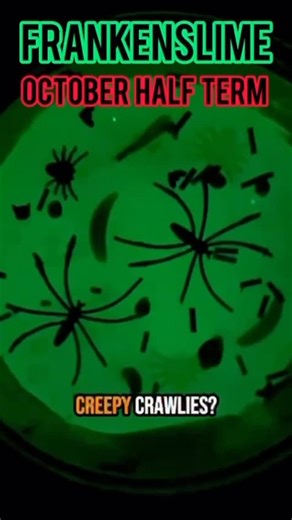 🎃FRANKENSLIME! Halloween Slime Event – A Spooky Slime Extravaganza!💀 👻Join Gootopia’s ghoulish slimetacular workshops, where kids of all ages can let their imaginations run wild! 🕷️Kids will discover gruesome slime facts, make GLOW-IN-THE-DARK slime, add CREEPY mix-ins and work together to create a Halloween slime! It’s going to be FANG-tastic! 👻Create a monstrously ghoulish glow-in-the-dark slime, adding spooky decorations and scents like toffee apple and candyfloss. And for the grand fina