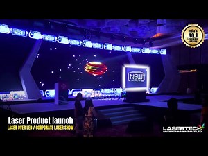 Product Launch With Lasers | Laser Over LED | Laser shows for Corporate events