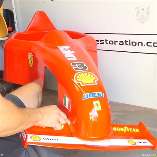 Rebuilding a 1998 Formula 1 Mini Car | Crazy Restoration | Facebook