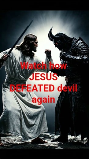 Jesus defeated devil again, #jesus #shorts #love.
