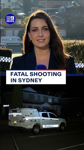 Fatal shooting in south-west Sydney