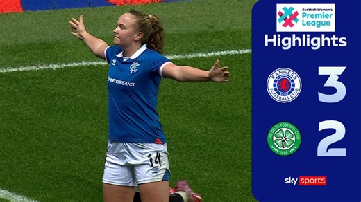 Rangers 3-2 Celtic | Scottish Women's Premier League highlights