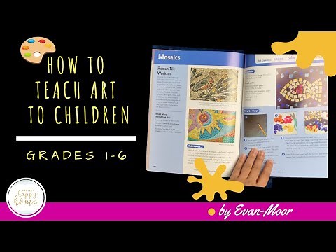 ELEMENTARY ART CURRICULUM || Evan-Moor How to Teach Art to Children