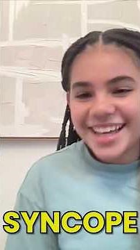 How to pronounce the word SYNCOPE - ft. My Niece Lili 😂