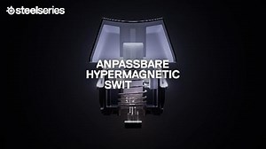 SteelSeries Apex Pro TKL HyperMagnetic Gaming-Tastatur – Die weltweit schnellste Tastatur – Anpassbares Ansprechverhalten - OLED-Bildschirm – PBT-Keycaps – USB-A – Deutsches Tastatur QWERTZ - Schwarz