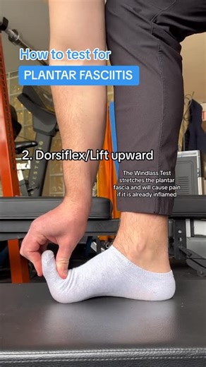 Dr. Julian | Windlass test for plantar fasciitis #chiropractic | Instagram