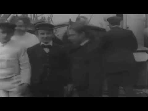Saved from the Titanic (1912) | The First Film About the Titanic Disaster | Silent Drama Restored
