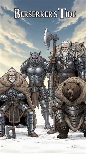 WOLF VS BEAR: The Ultimate Berserker Battle Theme | Aggressive Viking Metal