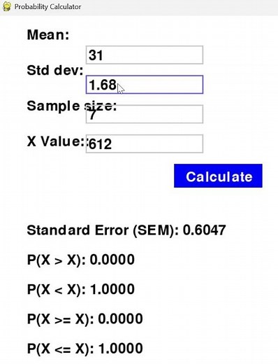 Probability Calculator