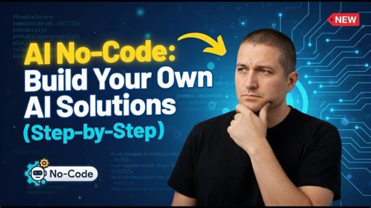 AI No-Code: Build Your Own AI Solutions (Step-by-Step) | Erdem Sahin